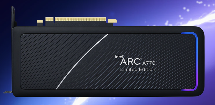 Intel ARC A770 Limited Edition GPU card