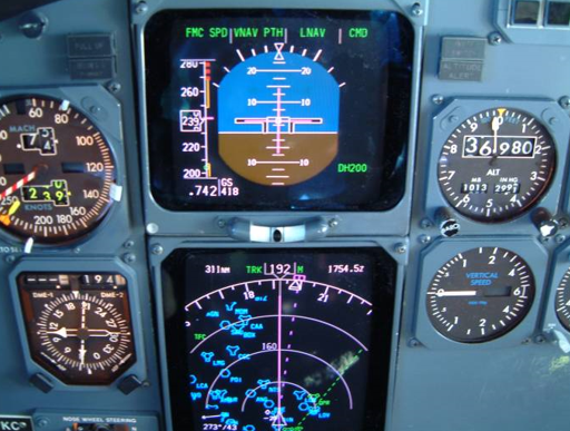 Boeing altimeter