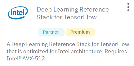 intel mkl dnn tensorflow