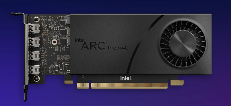 Intel Arc Pro A40 GPU