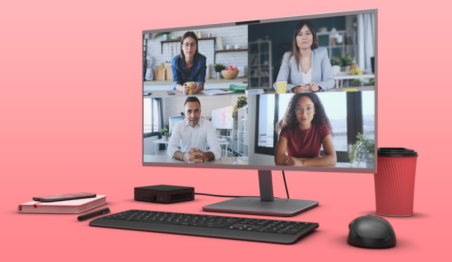 Intel NUC 11 Essential video chat