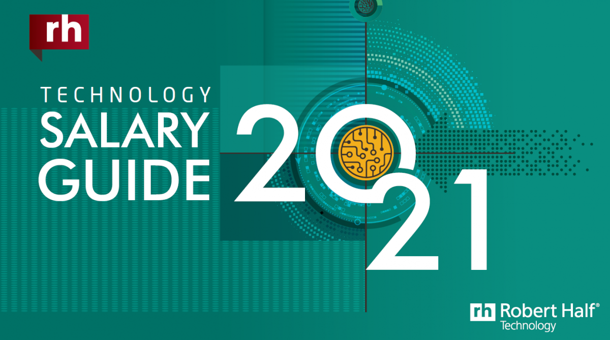 Robert Half Tech 2021 salary guide